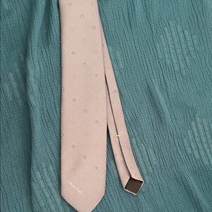 Oscar de la Renta Gray Geometric Men's Tie